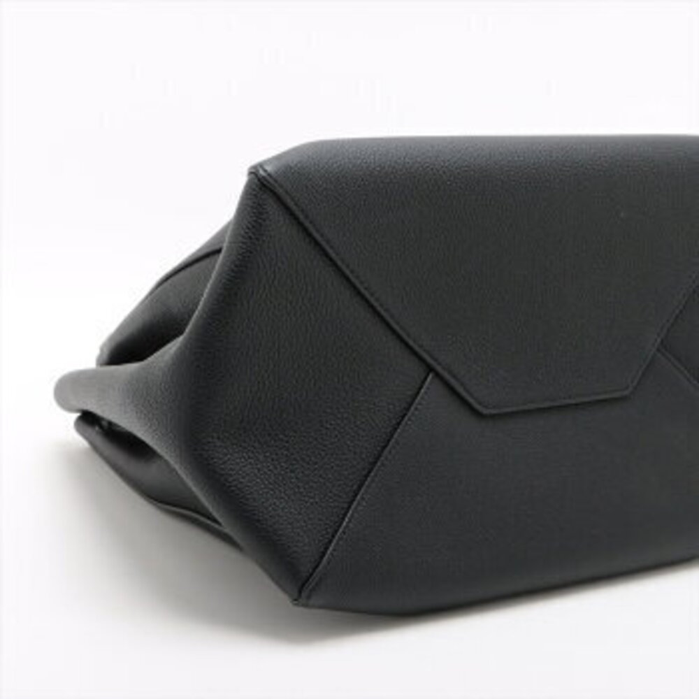 Celine Cabas Phantom leather tote bag shoulder black - Picture 4 of 11